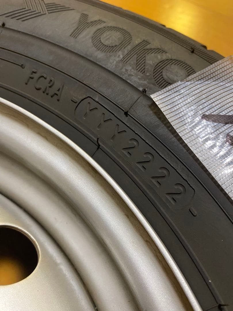 軽トラ　軽バン　ハイゼットカーゴ　純正タイヤ(4本セット)