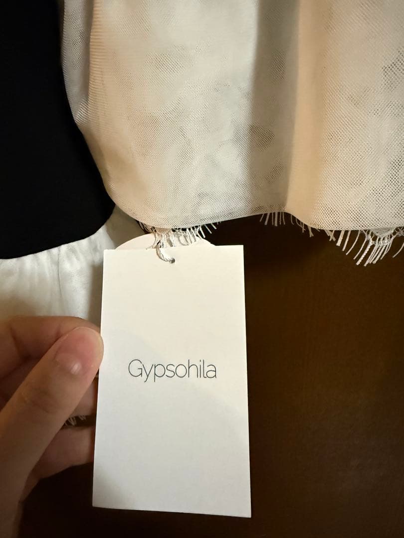 【新品】gypsohila MATCH LONG TEE short ブラック