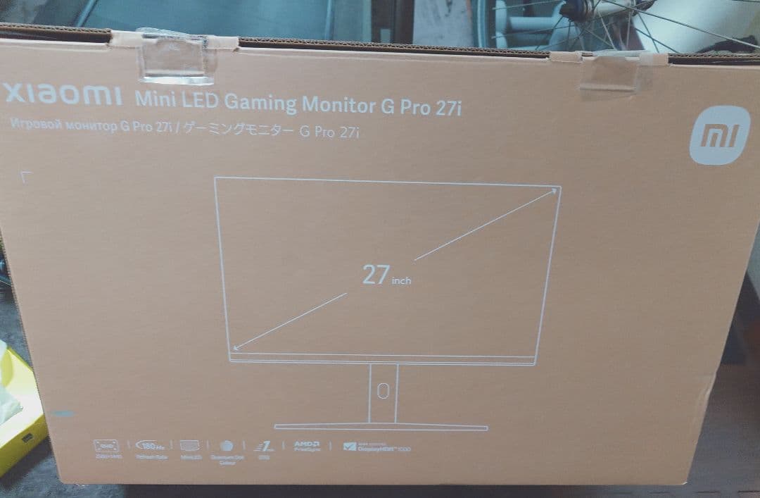 Xiaomi Mini LED ゲーミングモニター G Pro 27i