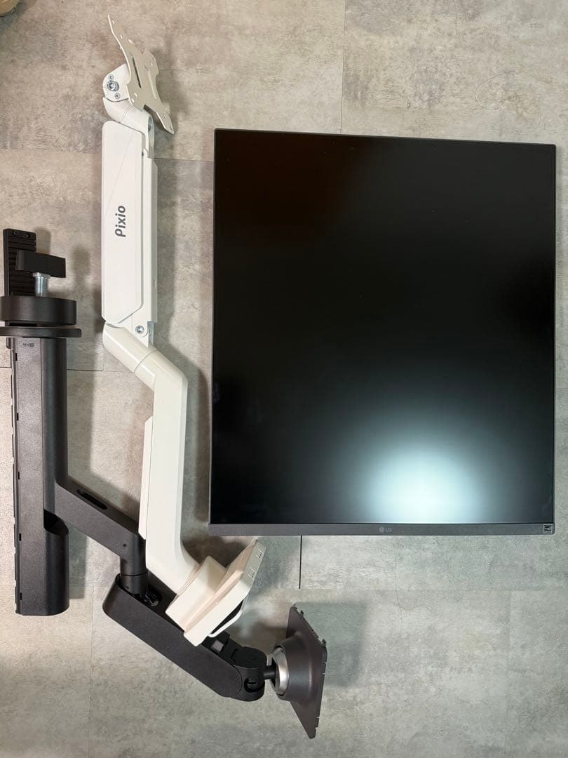 LG デュアルモニタ 28MQ780-B pixio ps2sモニターアーム付き