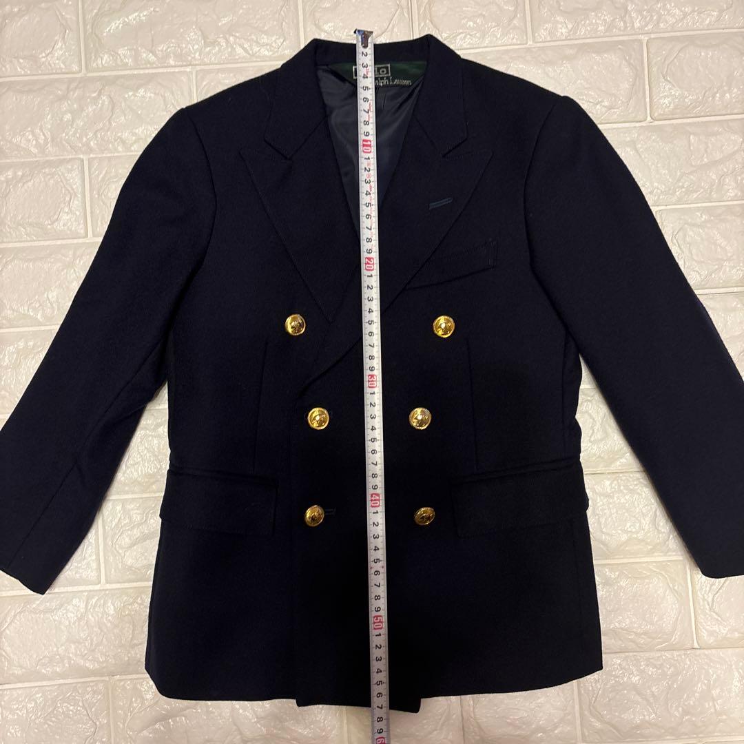 ラルフローレン　ネイビー ダブルブレスト ブレザすーツ卒園式　入学式　120