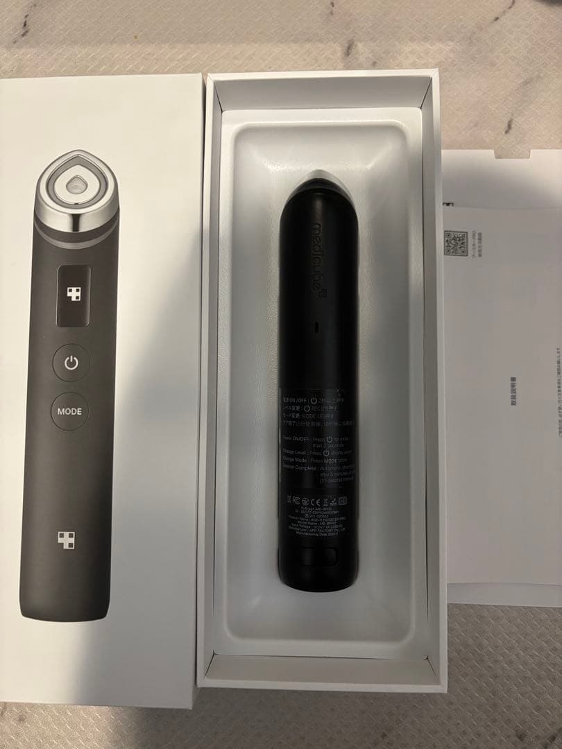 AGE-R BOOSTER PRO 美顔器 ブラック　ブースタープロ