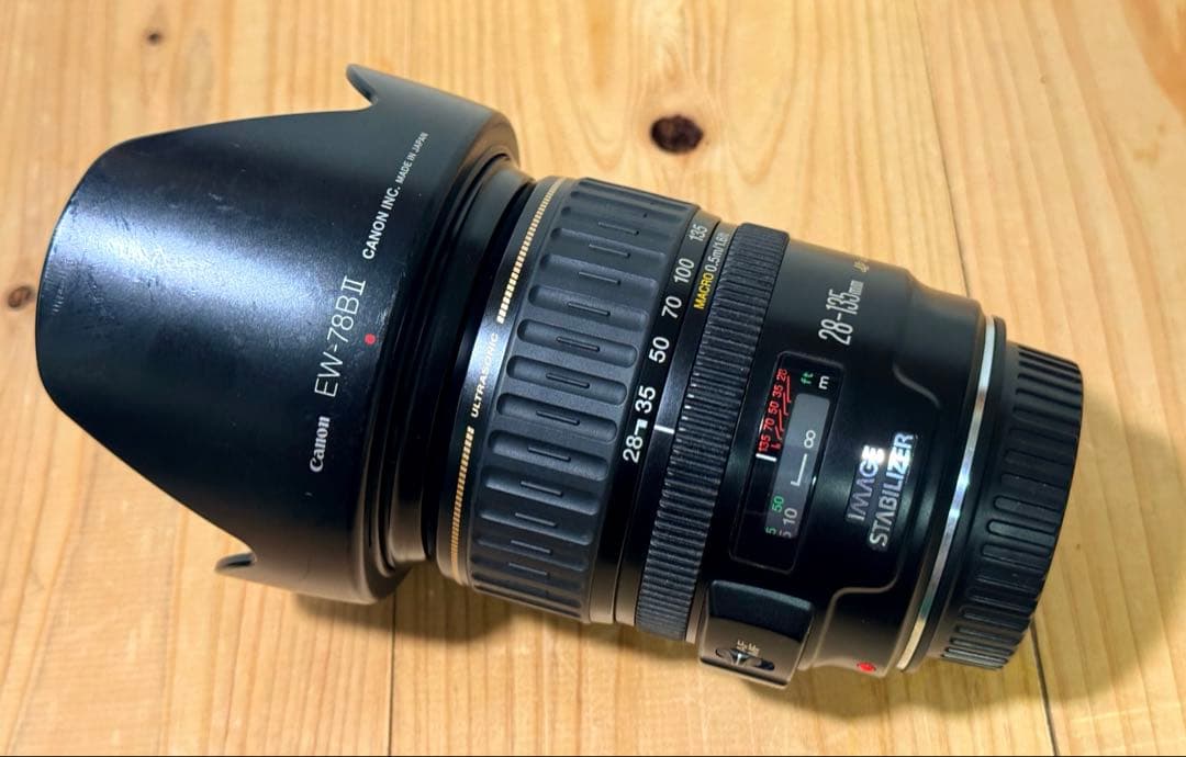 レンズ(ズーム) Canon EF28-135mm F3.5-5.6 IS USM