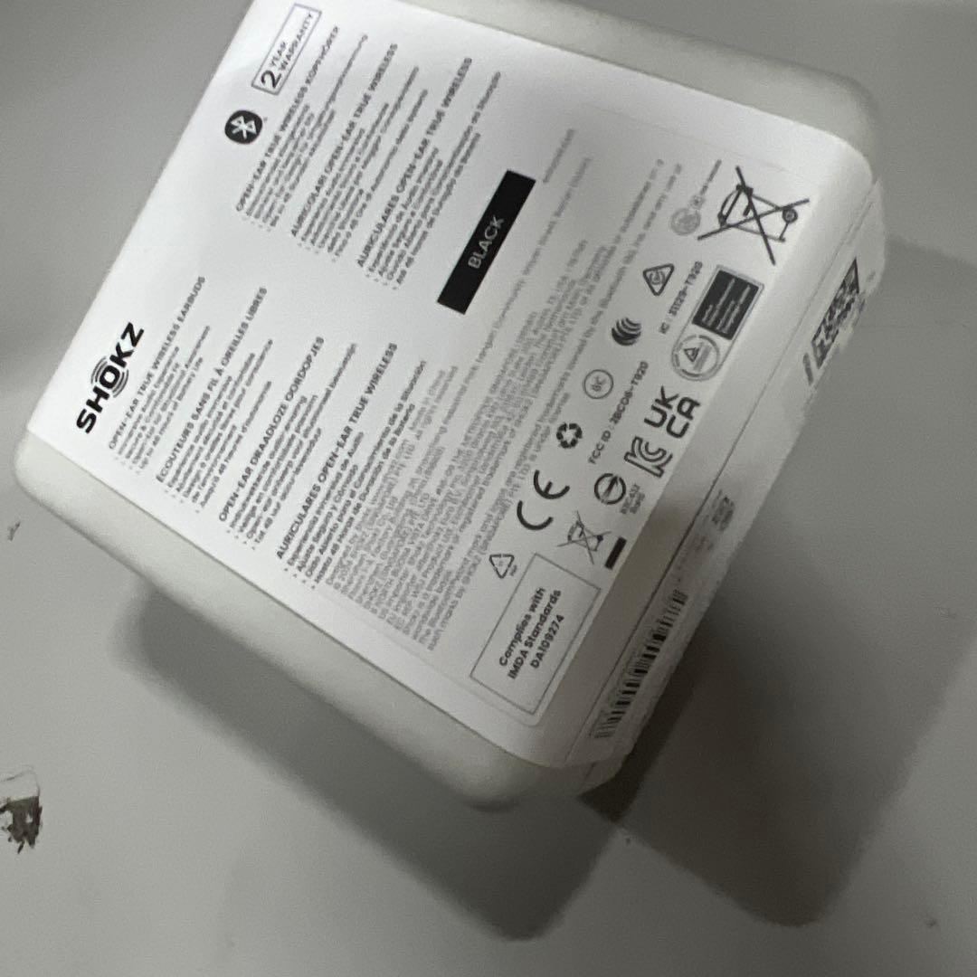 shokz OpenFit 2 ワイヤレスイヤホン オープンイヤー 新品 未開封