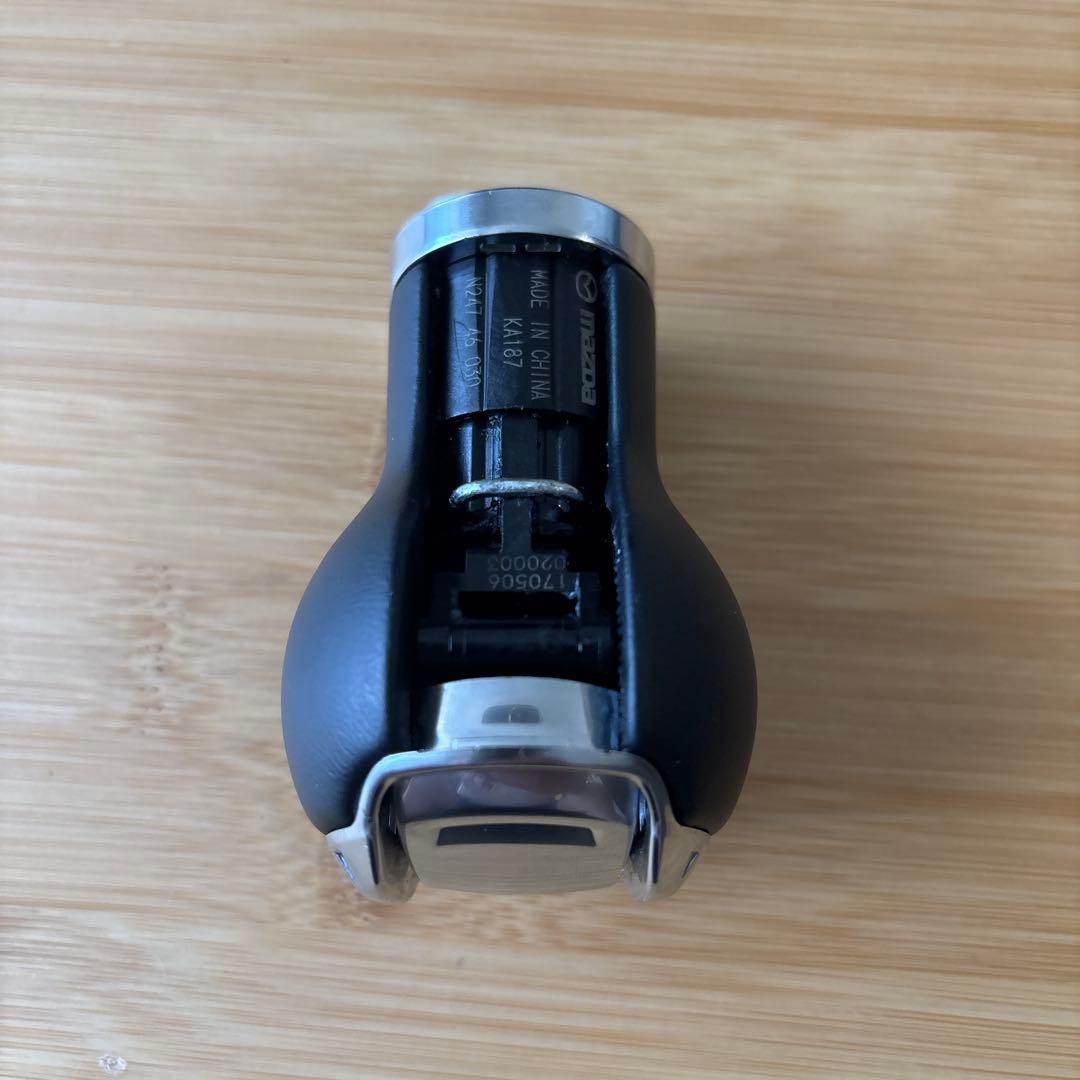 NDロードスター　純正ATシフトノブ 赤ステッチ