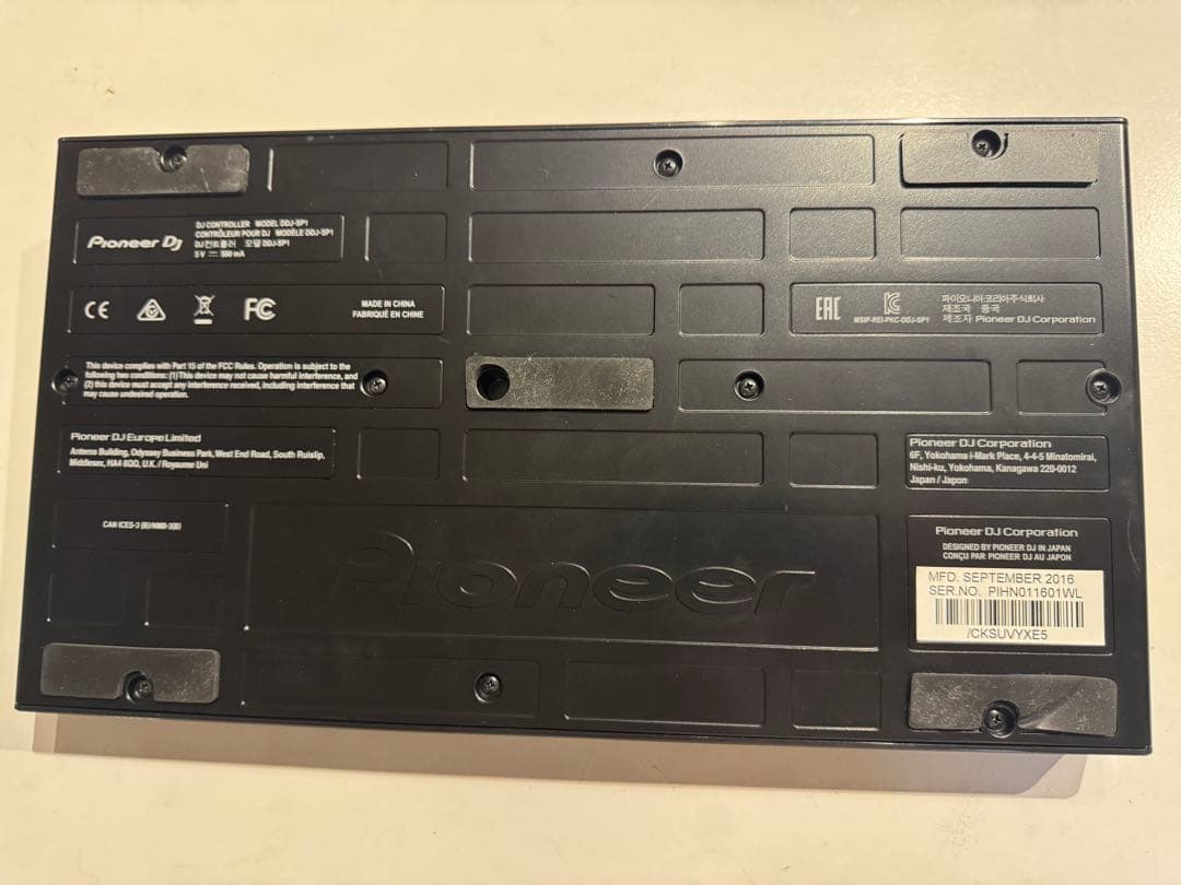 Pioneer DDJ-SP1 DJコントローラー