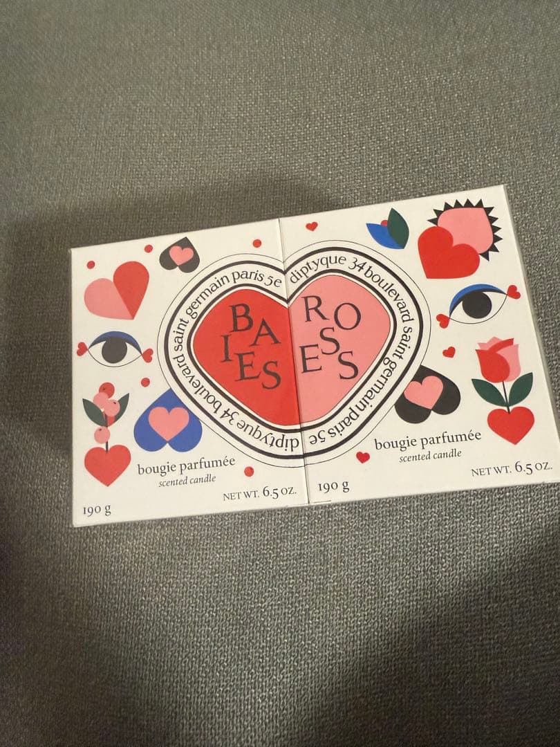 【新品未使用】ディプティック2024バレンタイン限定キャンドル♡