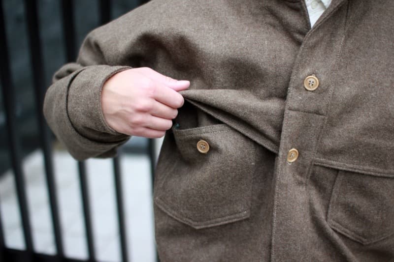 ＜32222＞Post Overalls／ロガージャケット