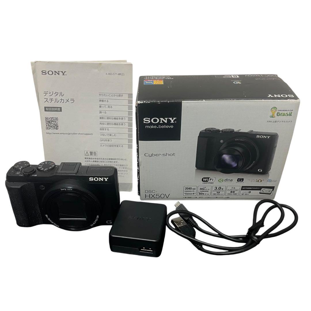 動作品 SONY DSC-HX50V B Cyber-Shot デジタルカメラ