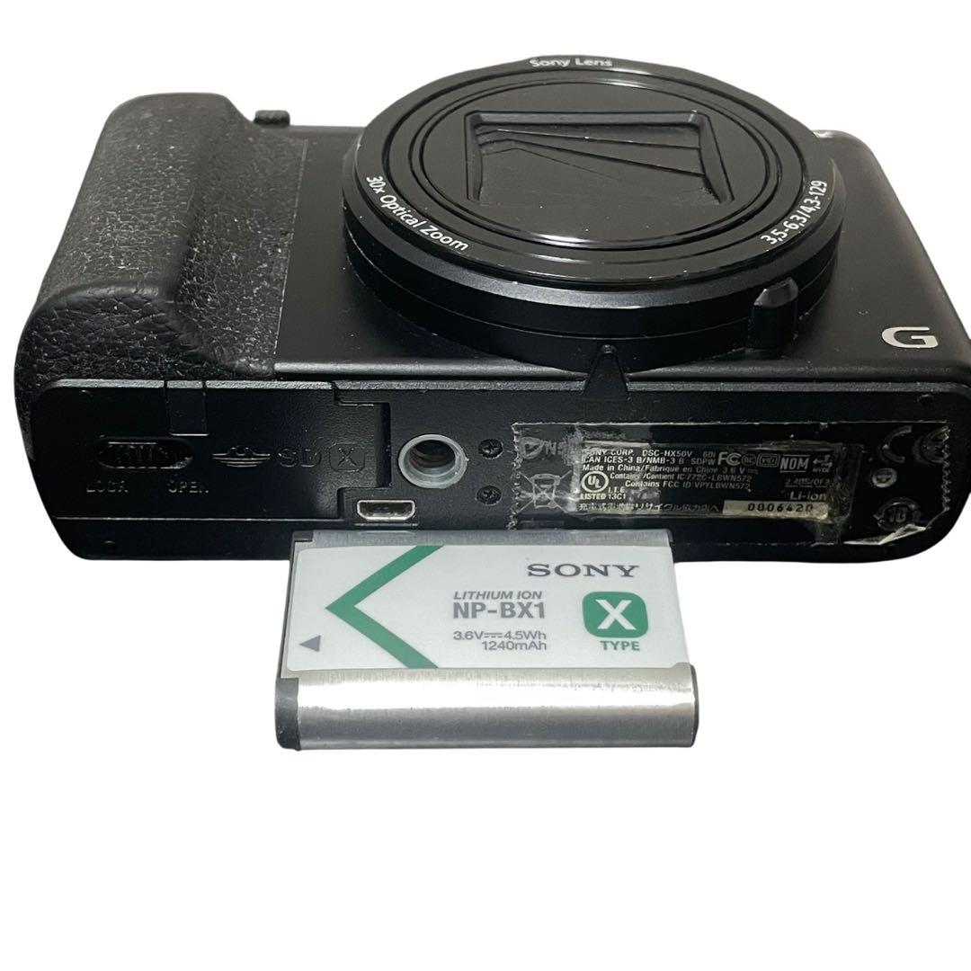 動作品 SONY DSC-HX50V B Cyber-Shot デジタルカメラ