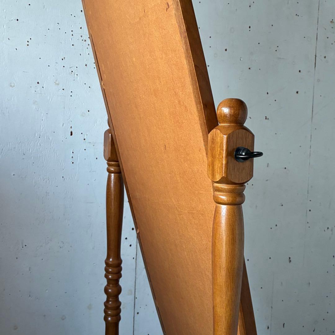 ヴィンテージ 姿見 オーバル スタンドミラー アンティーク