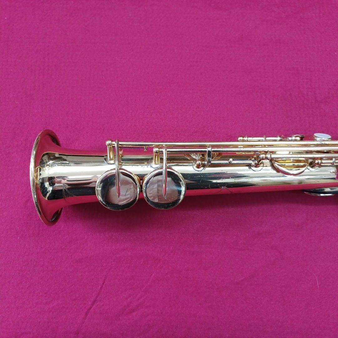 ヤマハ　ソプラノサックス　YSS62　パープルロゴ