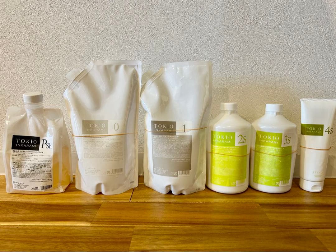 TOKIOインカラミ6点セット　トリートメントセット　Sシリーズ　シャンプー付き