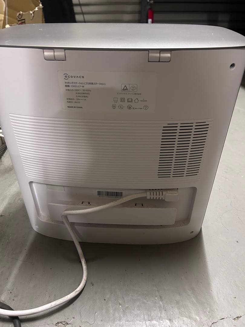 DEEBOT CH2117-W ロボット掃除機 2022年製　動作品動作確認した