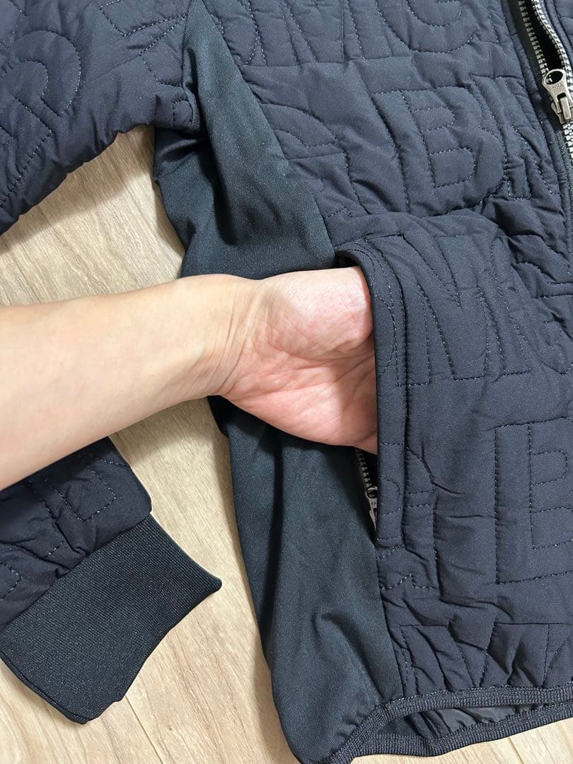 ビームスゴルフレディースウェアキルティング中綿ブルゾンスカートブラック