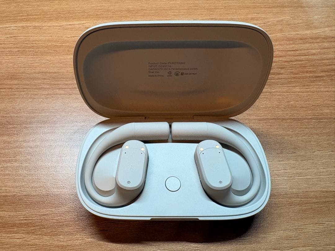 final KDT3000 ワイヤレスイヤホン ベージュ