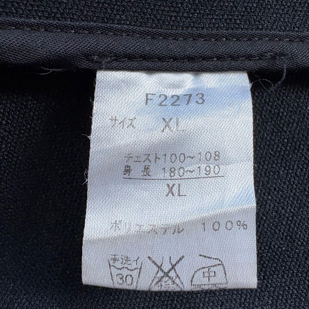 フレッドペリー　テーラードジャケット　ジャージ素材　黒　XL 大きいサイズ