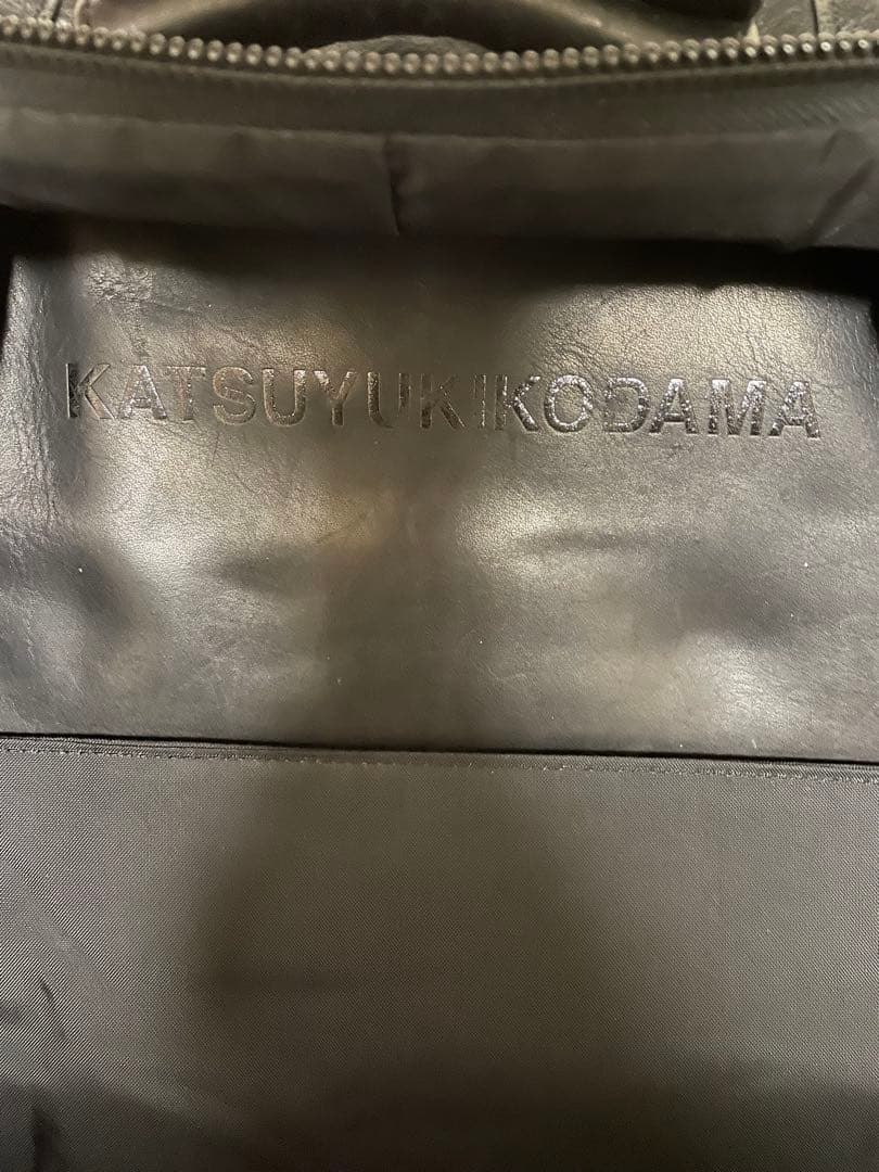 KATSUYUKI KODAMA 大容量　本革バックパック