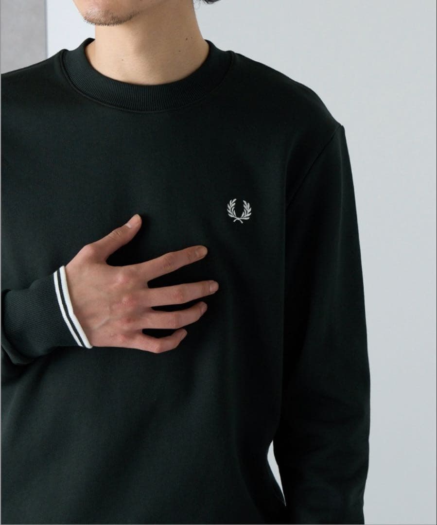 トップス FRED PERRY/Crew Neck SweatShirt S GRN2