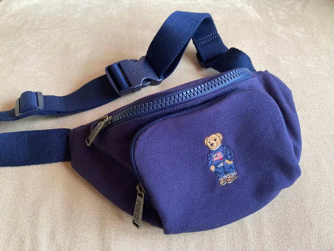 【美品】ポロラルフローレン　ボディバッグ　ポロベアー