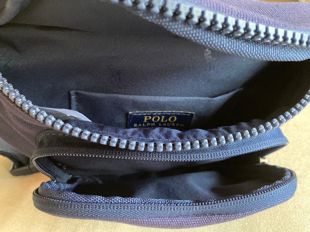 【美品】ポロラルフローレン　ボディバッグ　ポロベアー