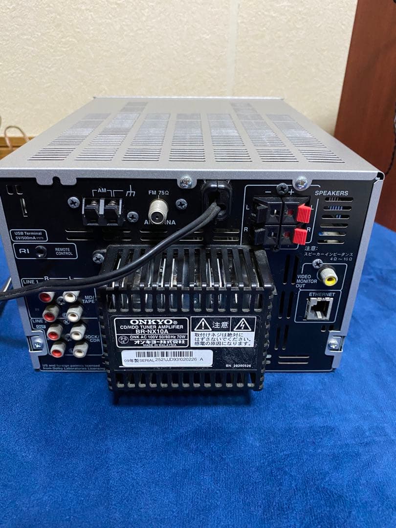 ONKYO HDD内蔵ミニコンポ　BR−NX10 A