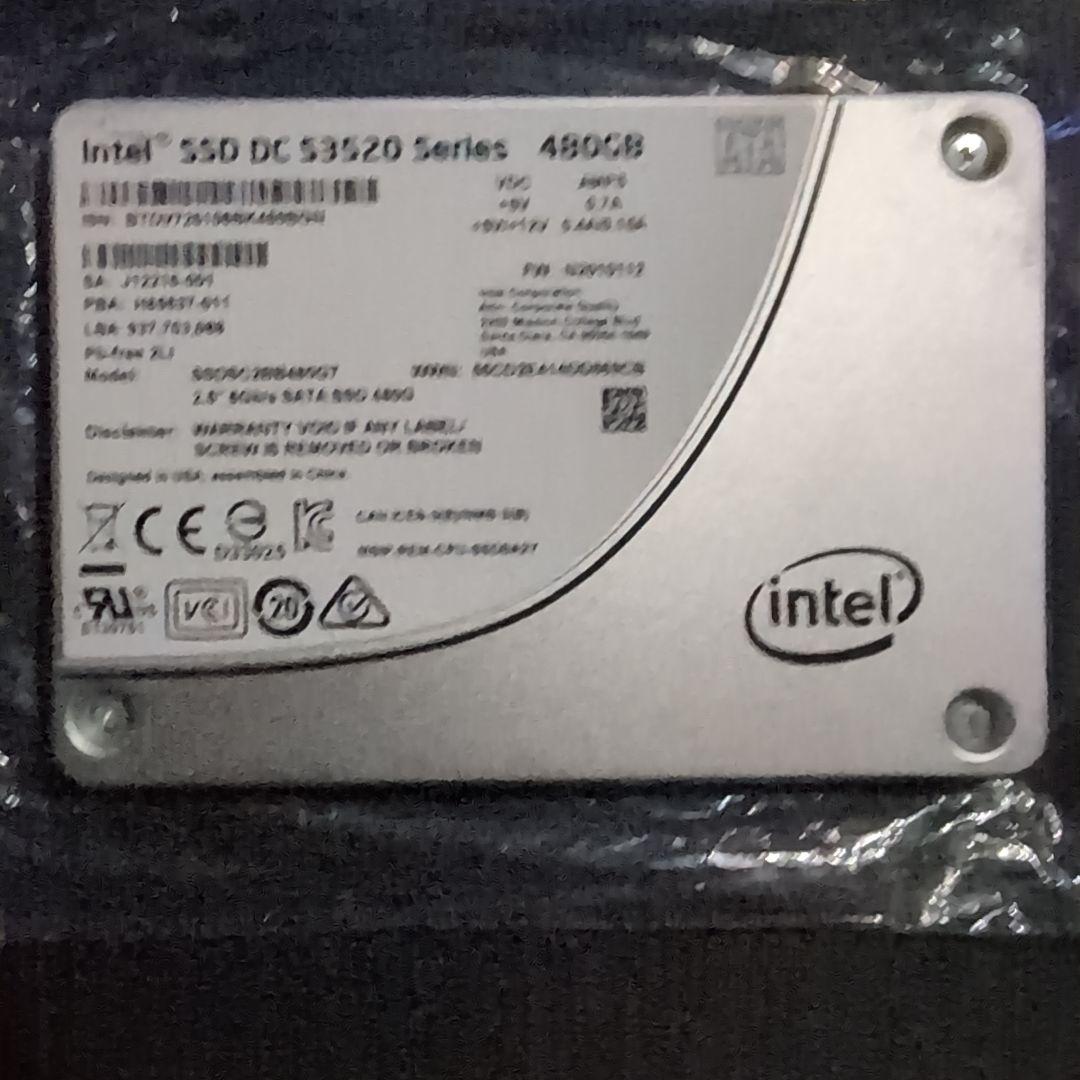内蔵型SSD Intel SSD DC S3520 480GB