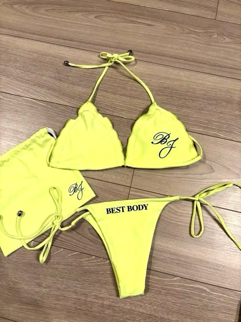 もつさん専用 ベストボディジャパン 公式決勝ビキニ イエロー M