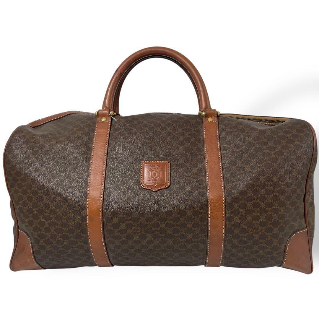 良品 4771 CELINE セリーヌ 2wayボストンバッグ トリオンフ