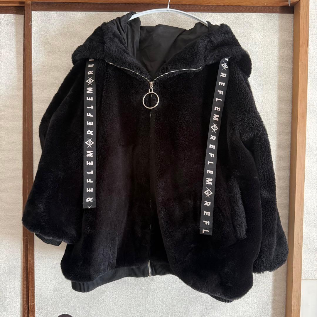 値下げ・即購入◎ 『REFLEM/レフレム』うさ耳BIGファーパーカー