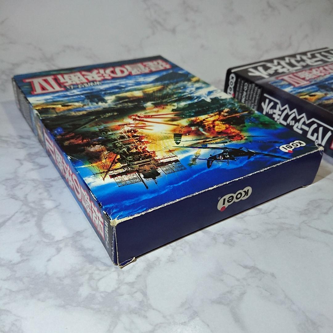 シ*マ様 【希少・2本セット】提督の決断 Ⅳ＋パワーアップキット＋攻略本 Win