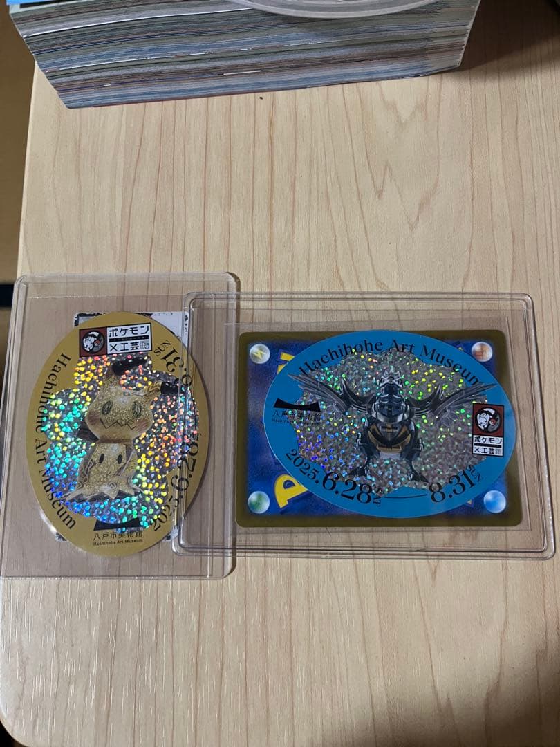 【流通枚数10枚　500枚】ポケモン工芸展　バス利用入場券特典エラー品おまけ付き