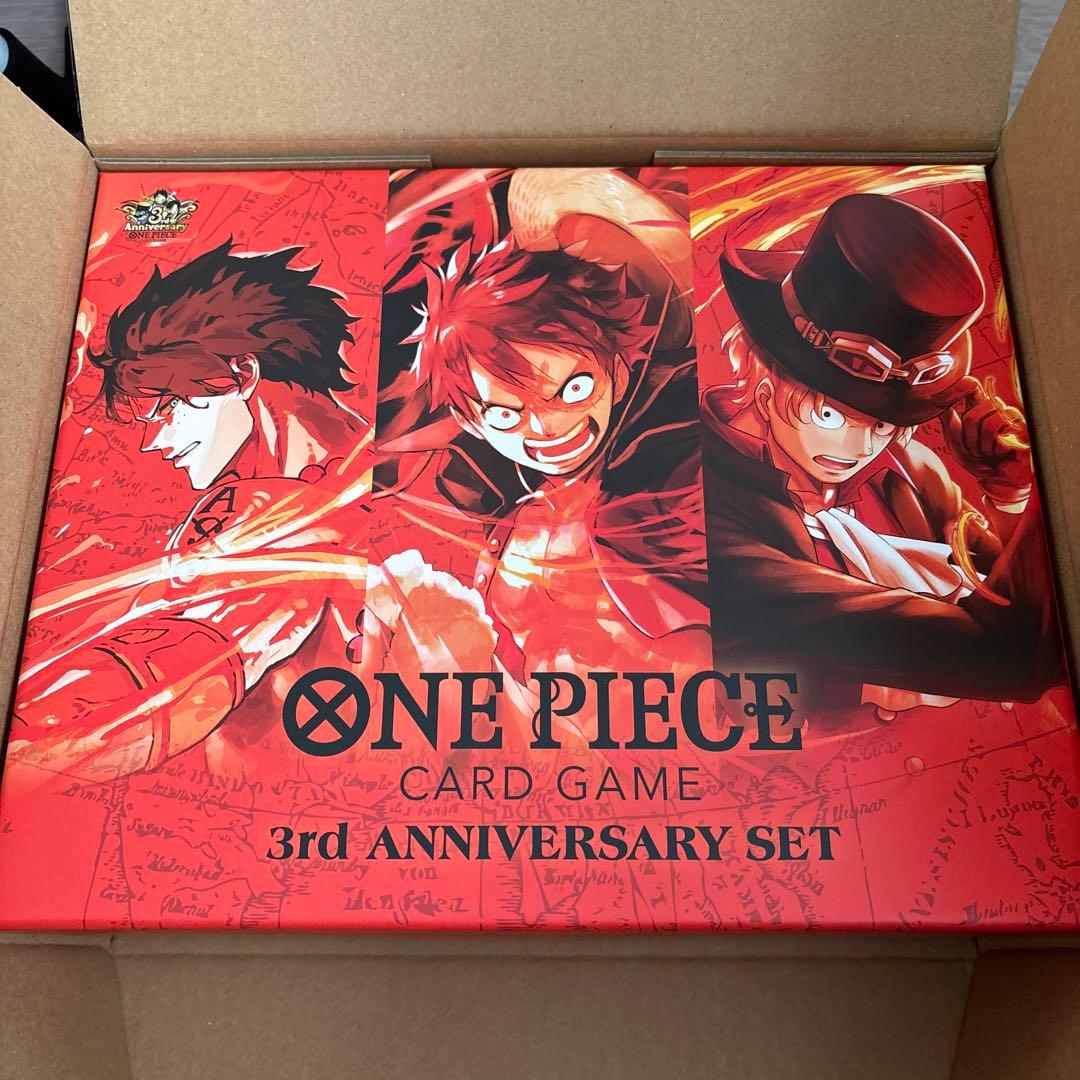 ワンピース カード 3rd anniversary set ルフィ サボ エース
