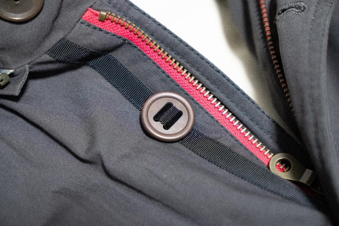 フルカウント モッズコート ファー付き ダークグレー