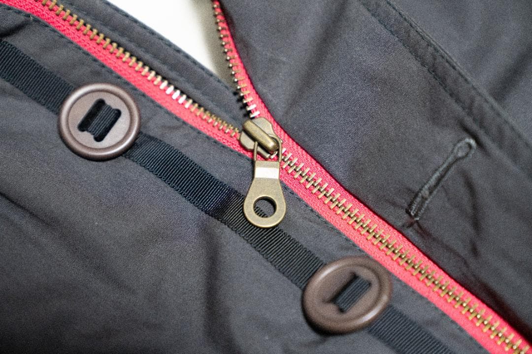 フルカウント モッズコート ファー付き ダークグレー