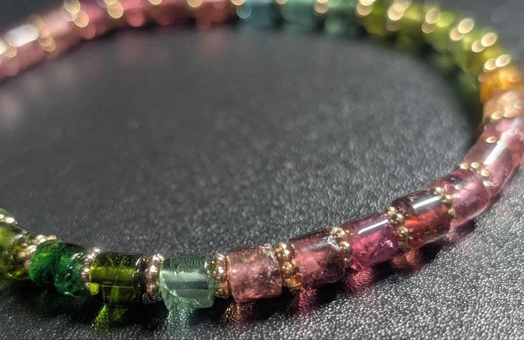 高品質透明感艶美可愛いマルチカラートルマリンデザブレ