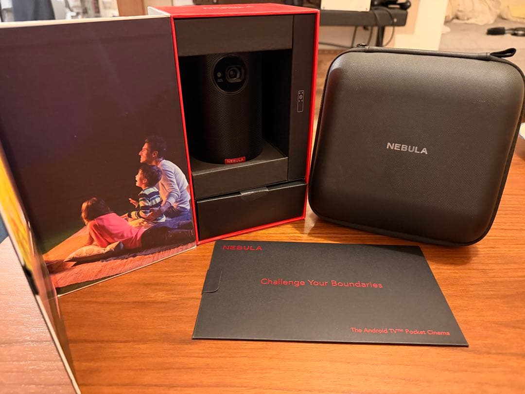 まさるんるん　NEBULA CAPSULE II プロジェクター本体