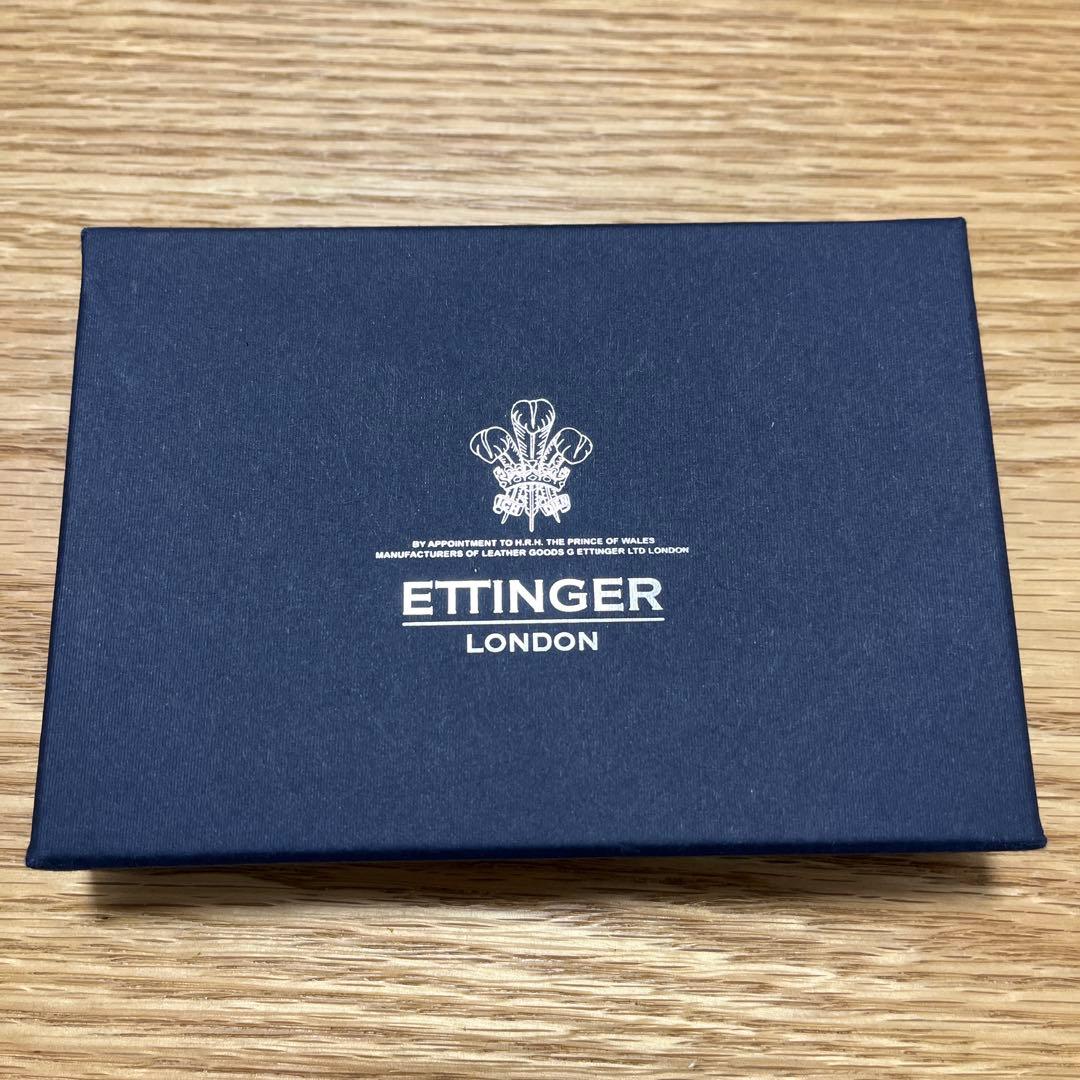 ETTINGER エッティンガー　名刺入れ 黒