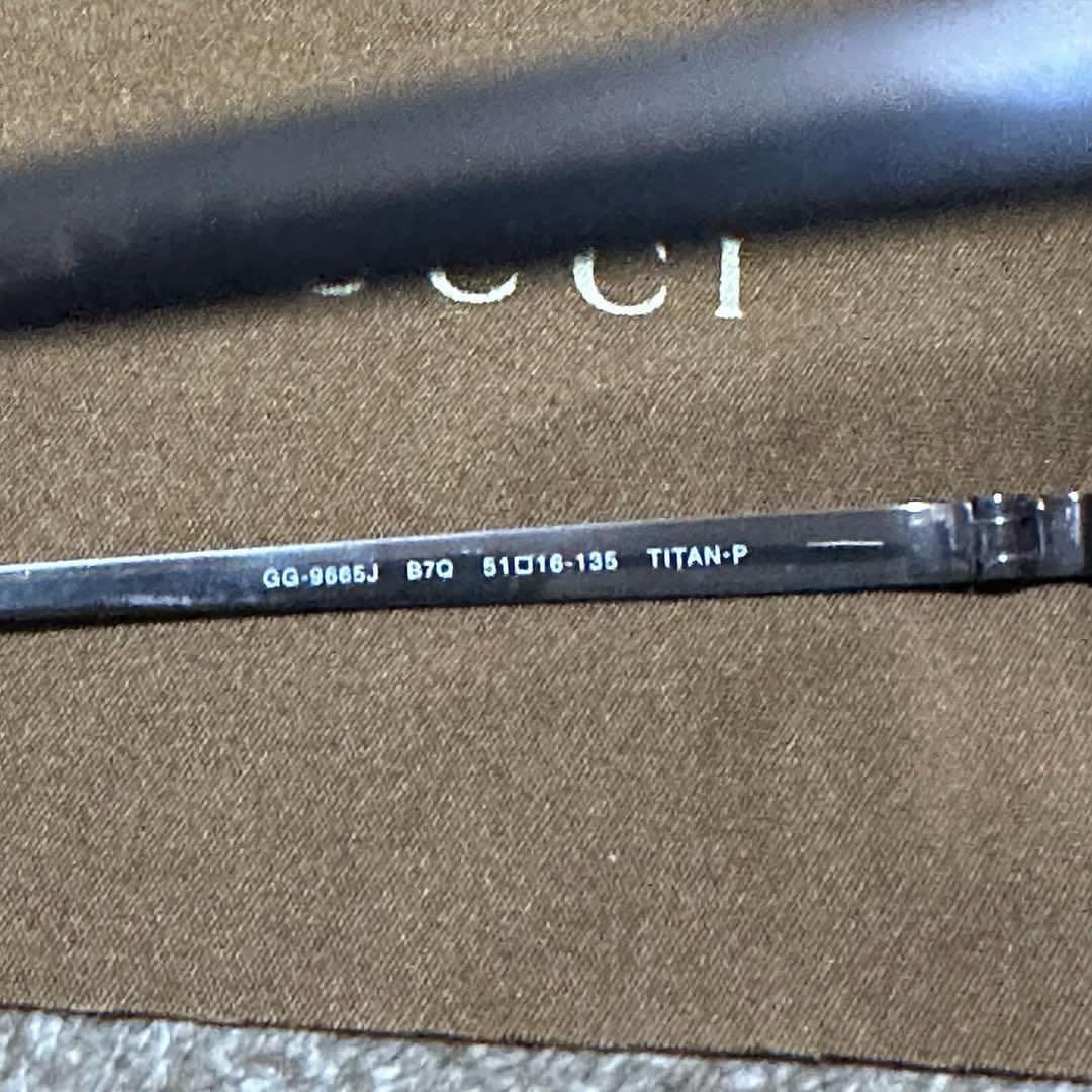 GUCCI シェリーライン　メガネフレーム　日本製