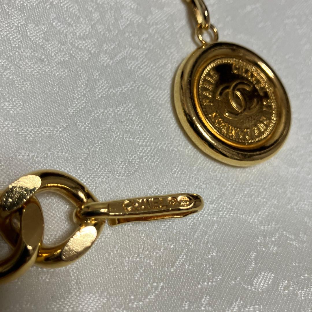 値下げしました　CHANEL ゴールドチェーンベルト