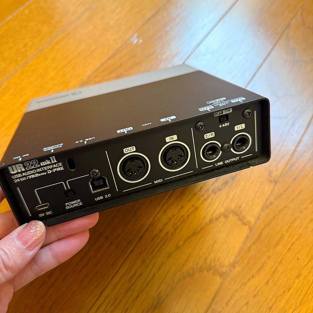 Steinberg UR22 mkII USBオーディオインターフェイス