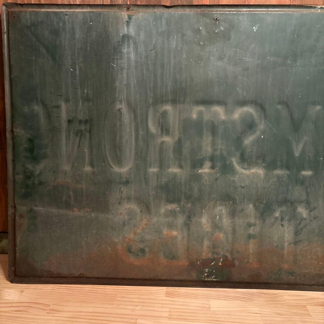 ケ*ン様 ARMSTRONG TIRES アンティークサイン