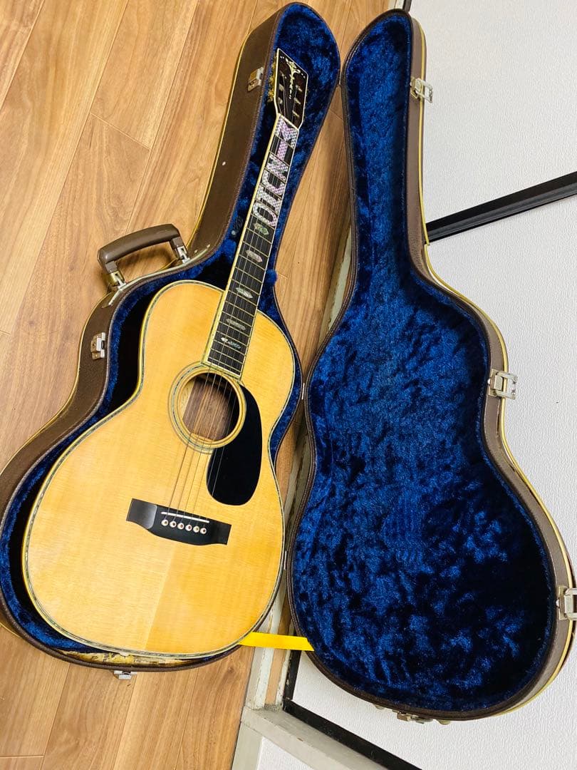 ThreeS Troubadour アコースティックギター 専用ケース付き