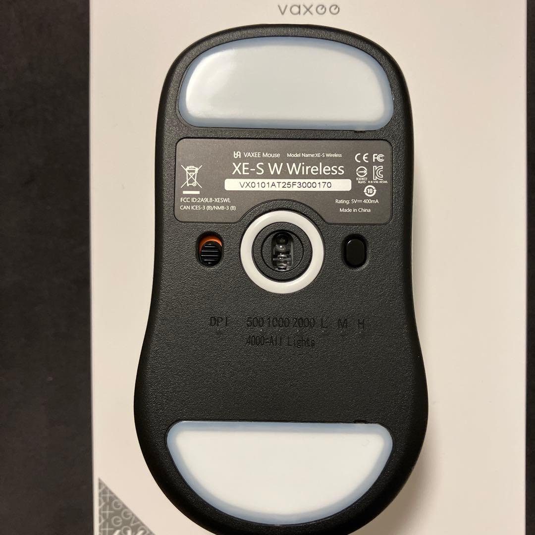 Vaxee xe-s wireless 4K ホワイト