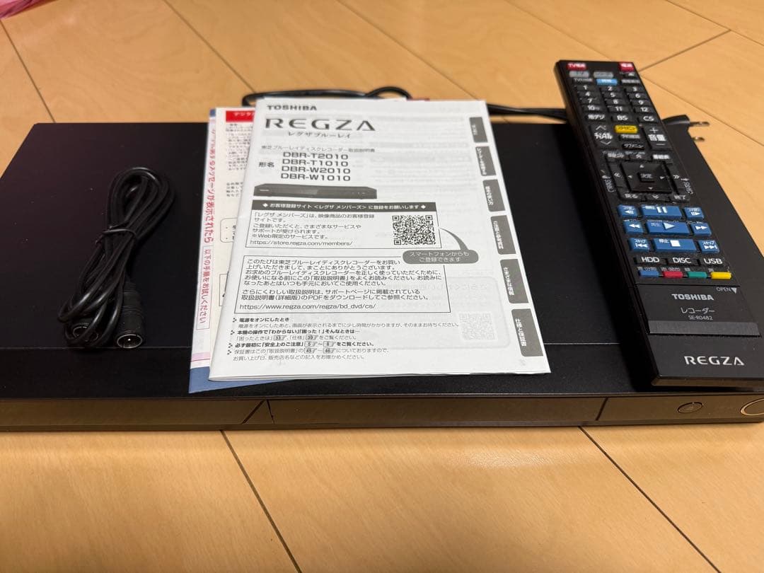 東芝 REGZA DBR-T1010ブルーレイレコーダー 2021年製