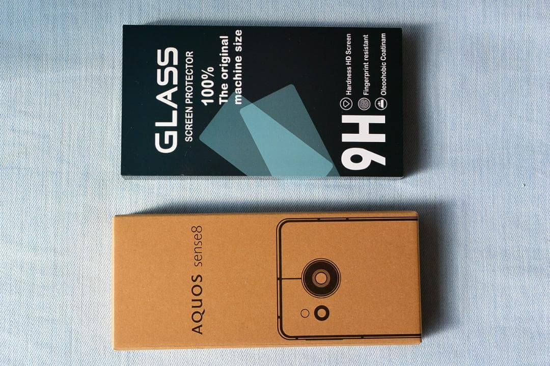 AQUOS sense8 Simフリー 未使用品 液晶保護フィルム付属 未使用