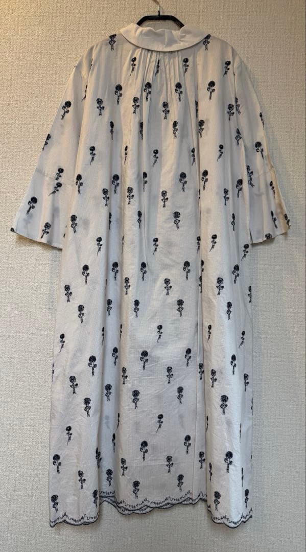 【美品】ミナペルホネン etude ドレス white 38