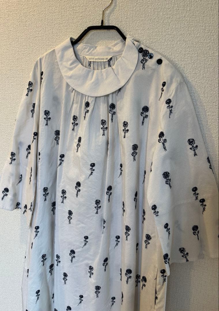 【美品】ミナペルホネン etude ドレス white 38