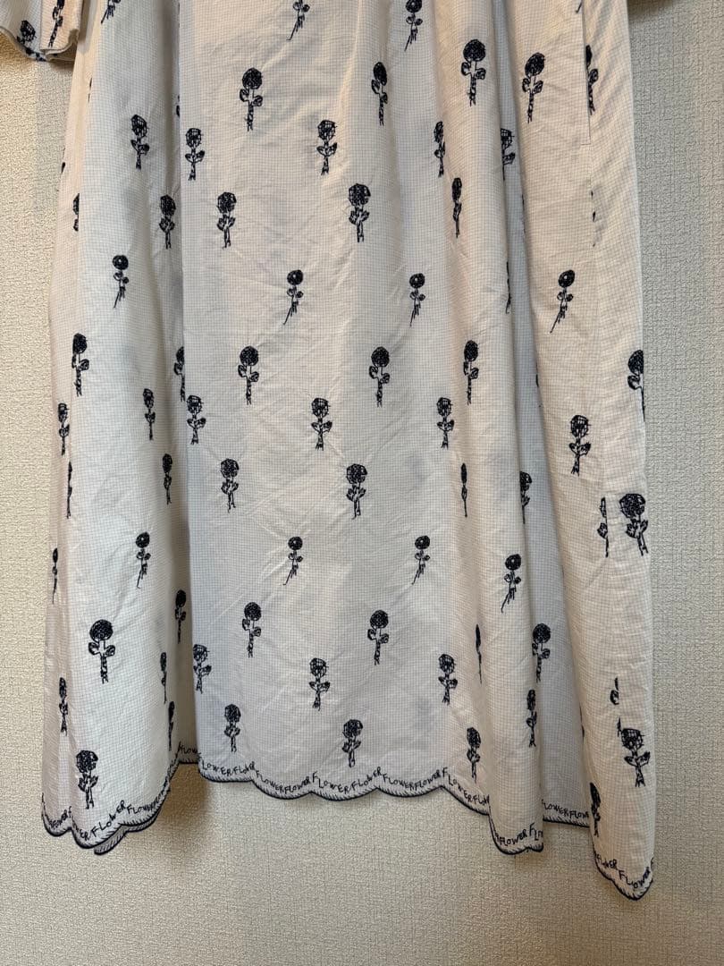 【美品】ミナペルホネン etude ドレス white 38