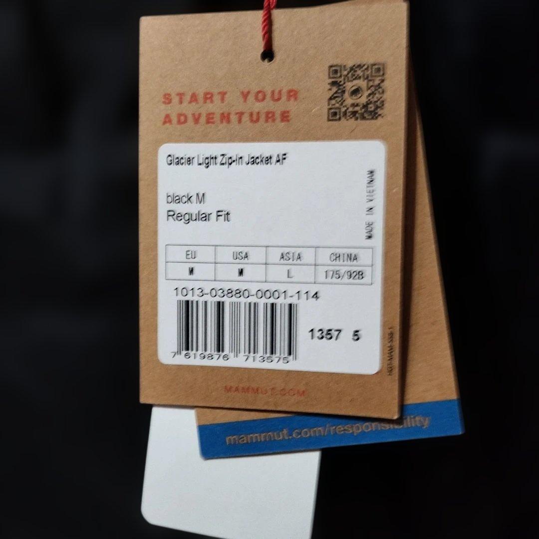 [マムート] ダウンジャケット グレイシア ライト ジップインM（L）